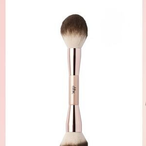 Dibs Rose Gold Double-Ended Makeup Brush